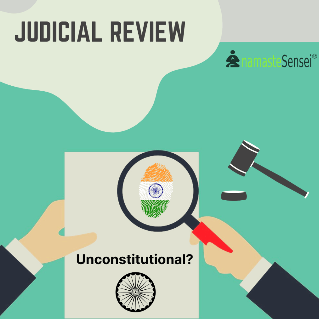 judicial review in india