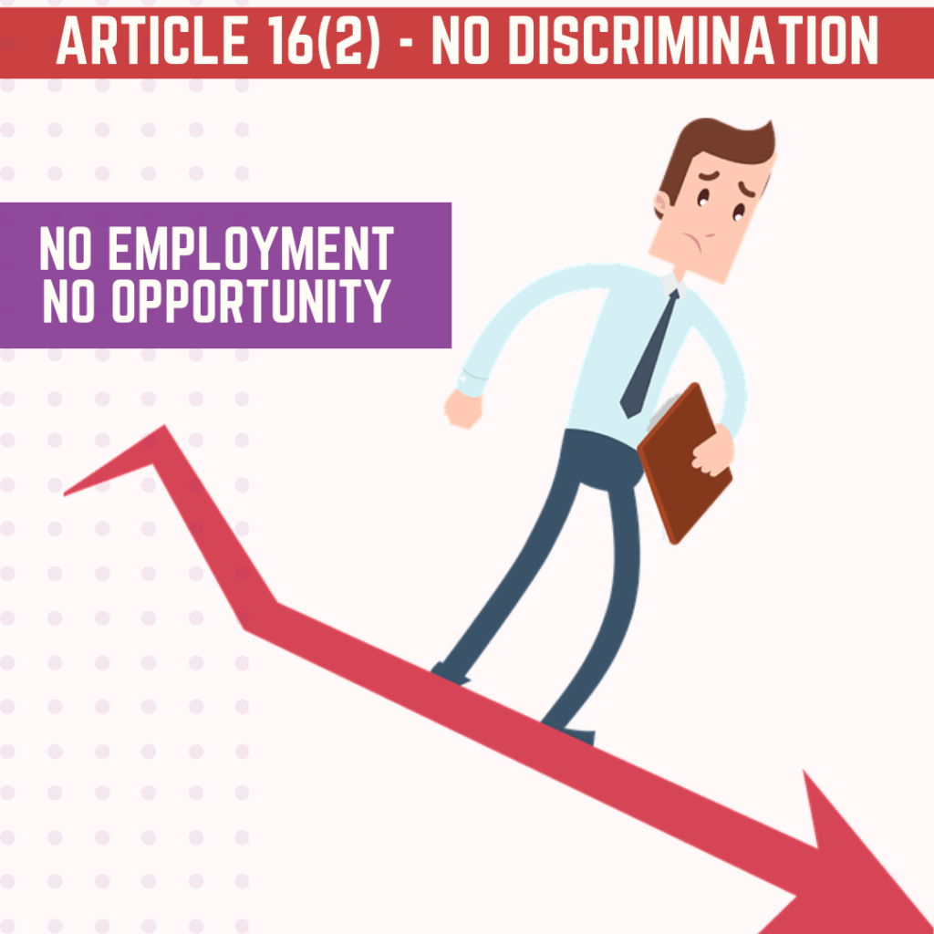 article 16 no discrimination
