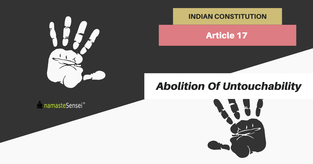 Article 17 of the Indian Constitution