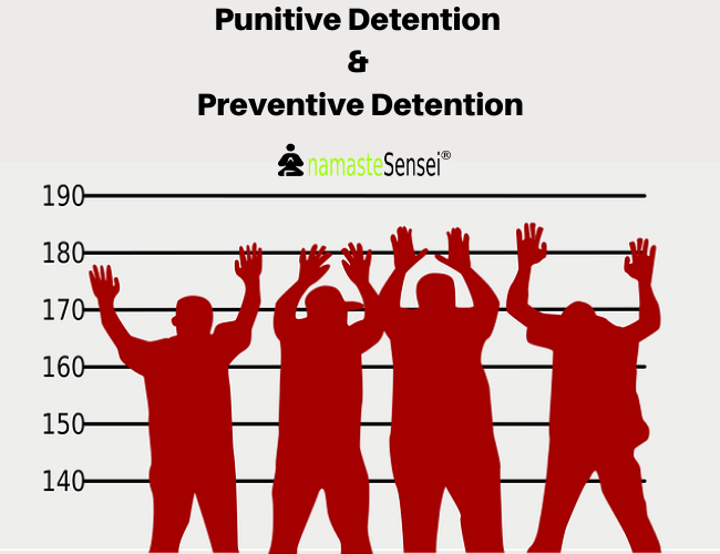 punitive detention and preventive detention