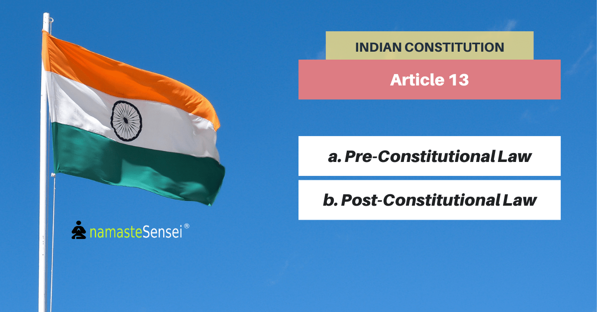 Article 13 of the Indian Constitution
