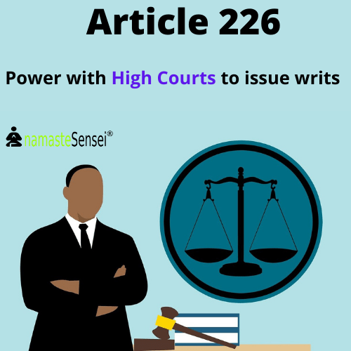 article 226 powers to high court