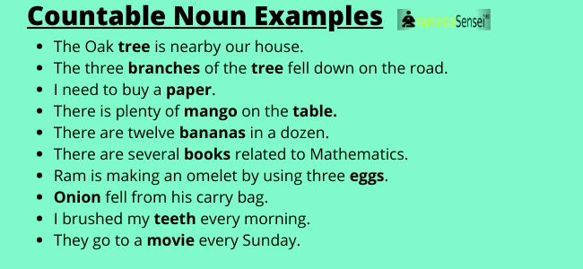 countable noun examples in hindi