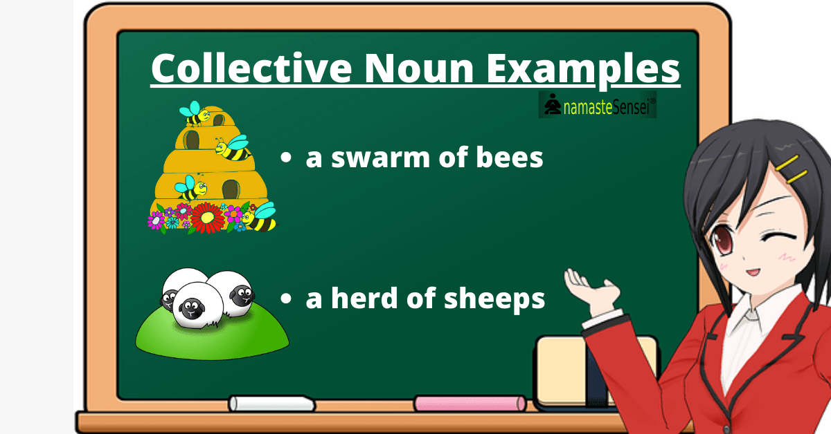 Collective Noun Example and Examples of Collective noun Sentences featured