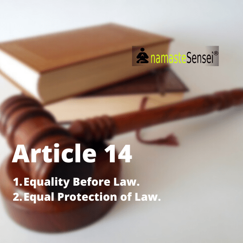 equality before law and equal protection of law in hindi