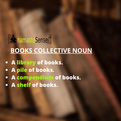 books collective noun or collective noun of books