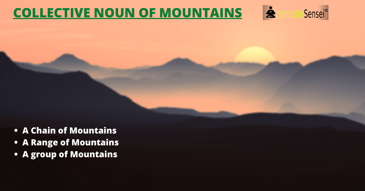 collective noun of mountains featured