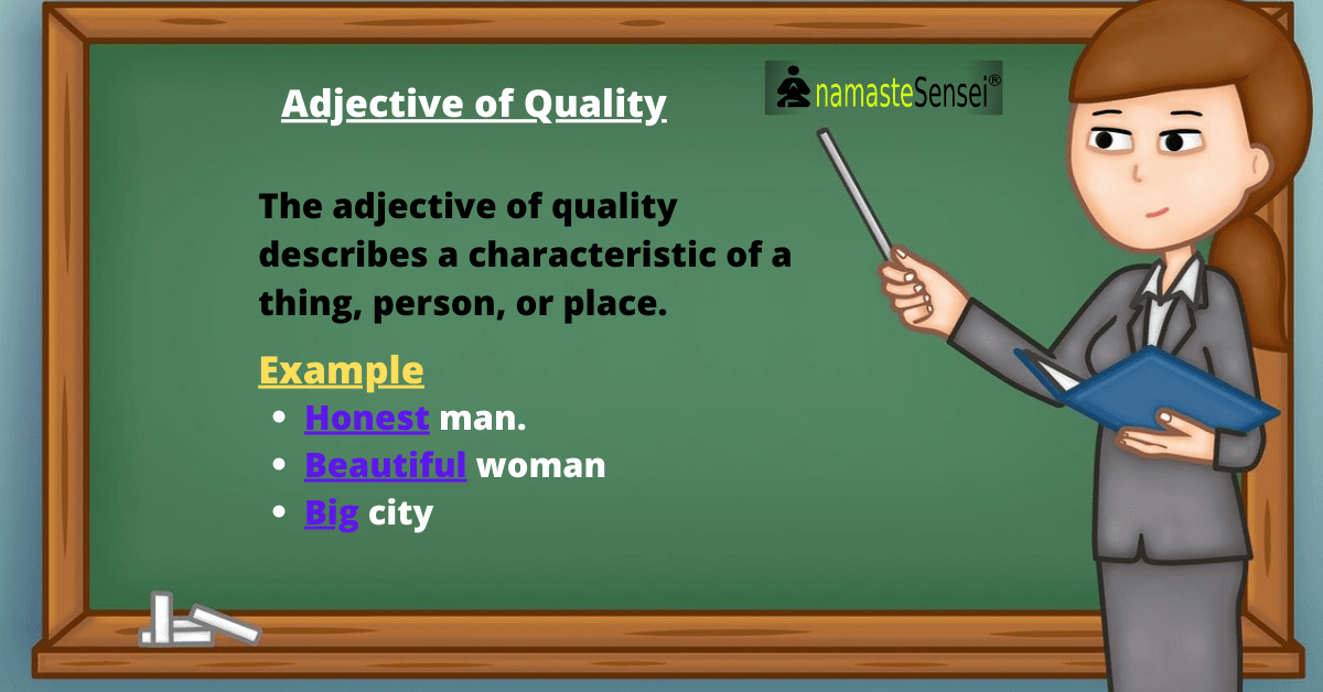 Adjective Of Quality Easily Explained With Examples