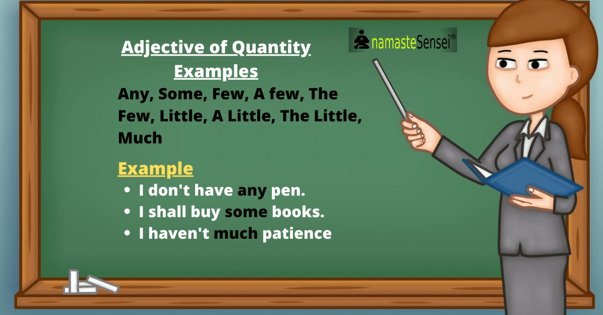 Adjective Of Quantity Examples In Sentences Free PDF