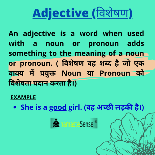 Meaning adjective What is