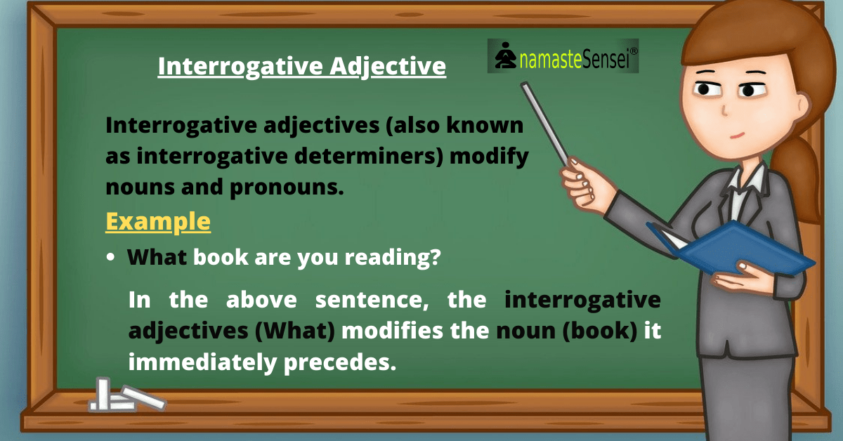 What Is The Interrogative Adjective
