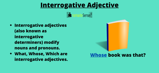 definition of interrogative adjective