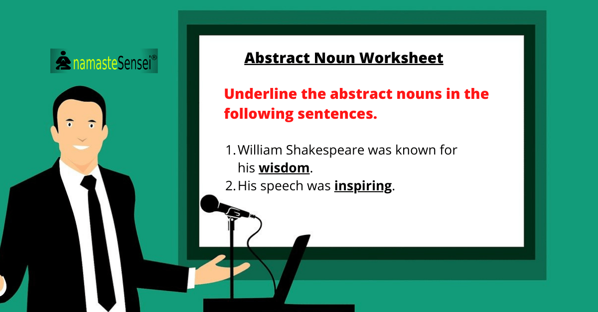 Abstract Noun Worksheet With Answers Download PDF Free