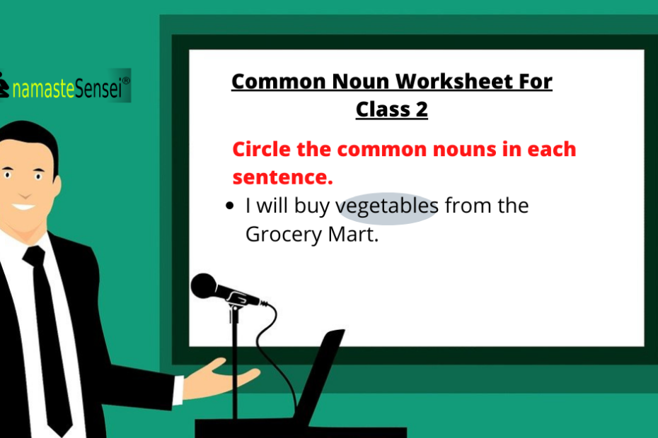 common noun worksheet for class 2 featured