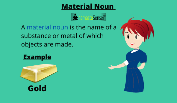 material noun worksheet for class 3 with answers