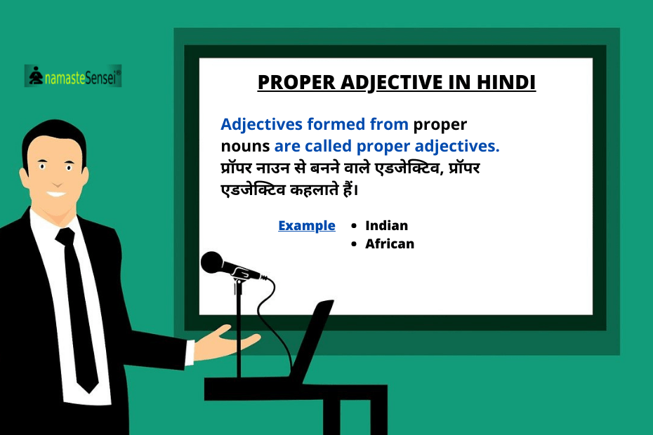 PROPER ADJECTIVE IN HINDI featured