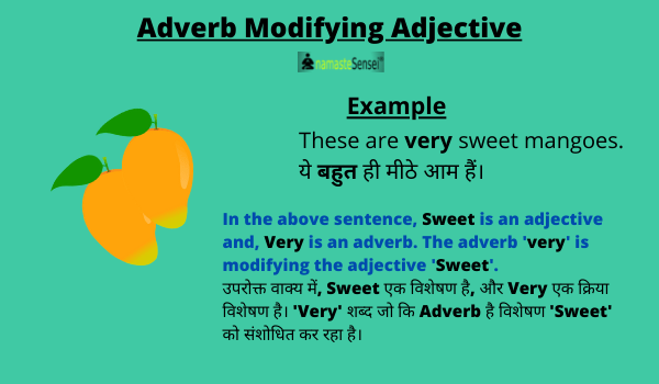 adverb modifying adjective