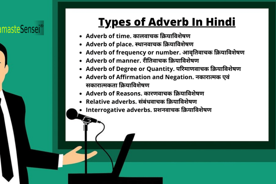 Types Of Adverb In Hindi 9 Easily Explained