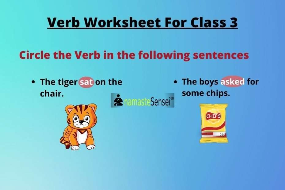 verb worksheet for class 3 featured