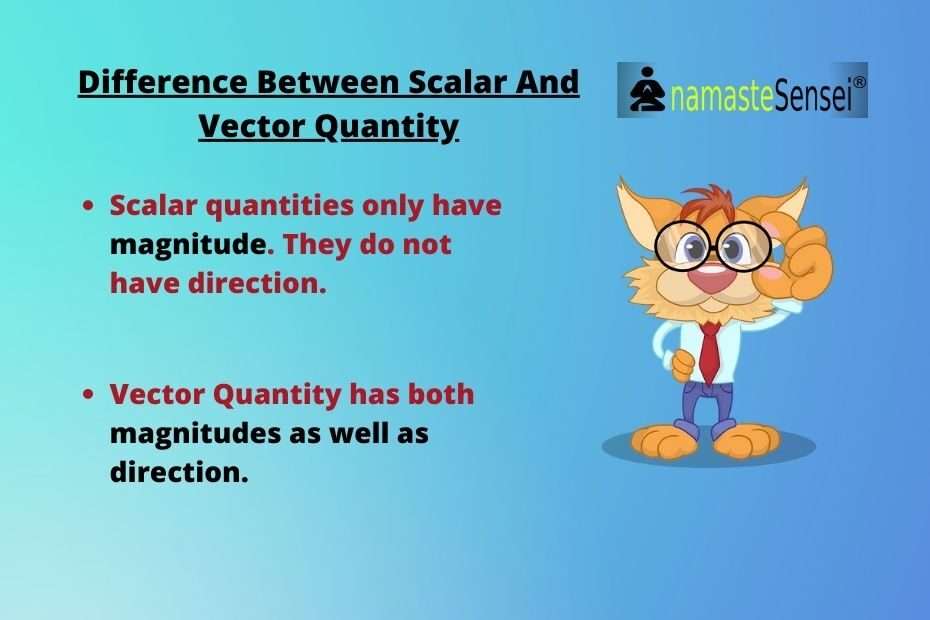 Difference Between Scalar And Vector Quantity featured