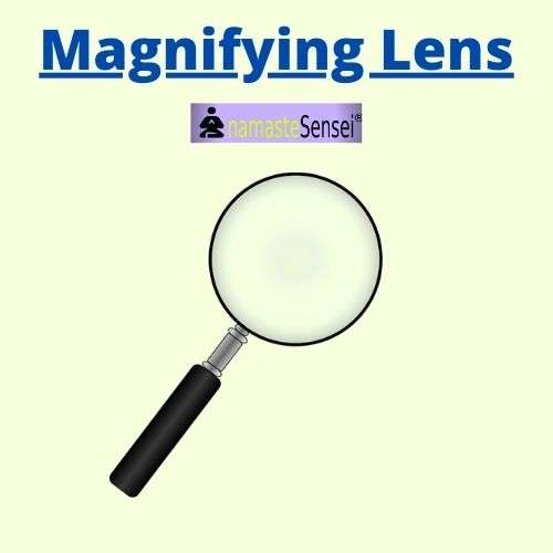 use of convex lens in magnifying lens