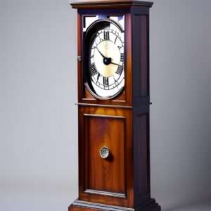 A pendulum clock: