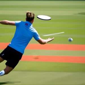 Throwing a Frisbee:

