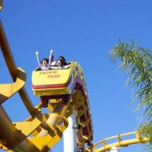 roller coaster ride: Positive acceleration examples in real life in physics