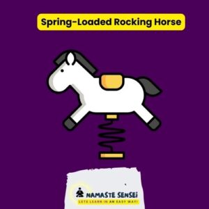 rocking horse with spring