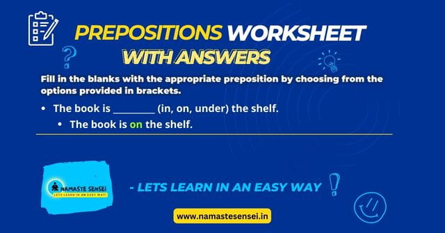 prepositions worksheets with answers featured